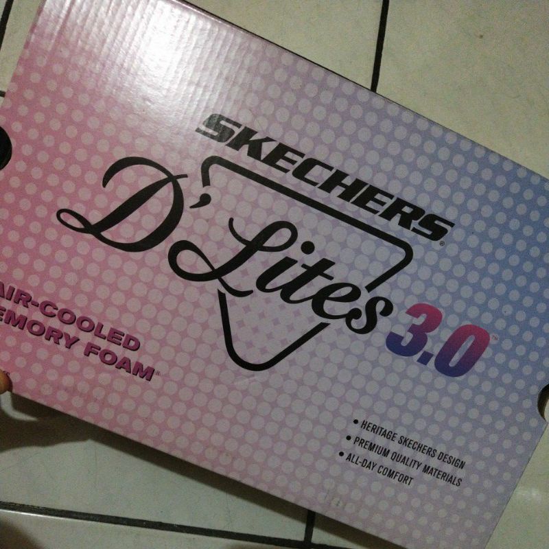 SKECHERS D'LITES 3.0 BLACK