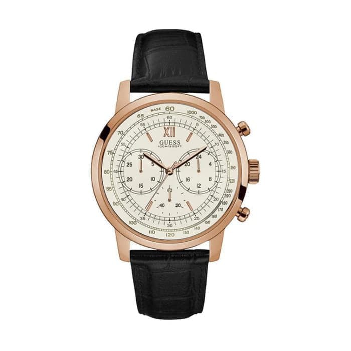 GUESS W0916G2 Protocol - Jam Tangan Pria - Hitam