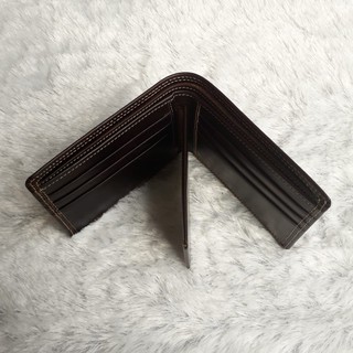 Dompet kulit pria pendek ASLI FULL GRAIN kulit sapi ORI 