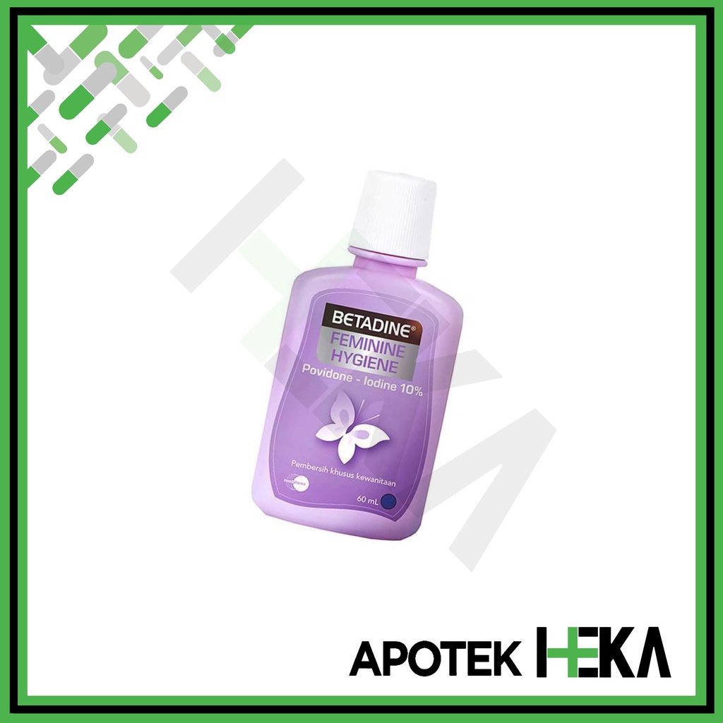 Betadine Feminine Hygiene 60 ml - Pembersih Daerah Kewanitaan (SEMARANG)