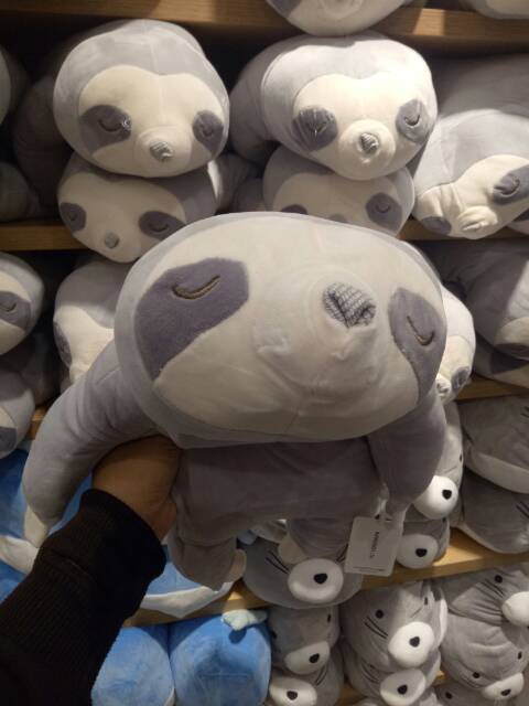 miniso sloth plush