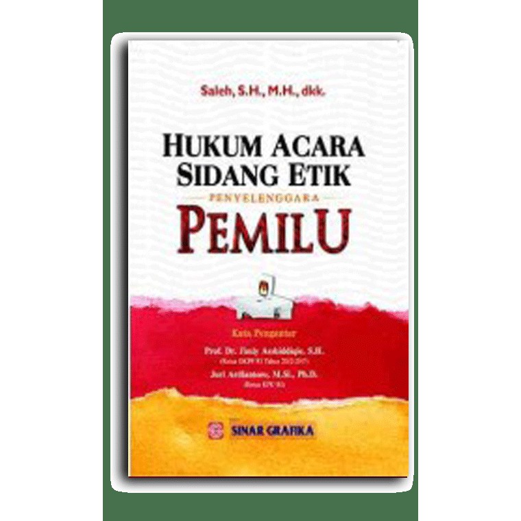Buku Hukum Acara Sidang Etik Penyelenggara Pemilu