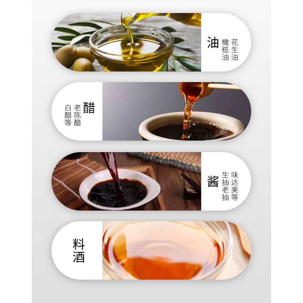 (100% BARANG ORI) Roborobo Botol Minyak Serbaguna Seasoning Jar 630ml - CYX180813K0