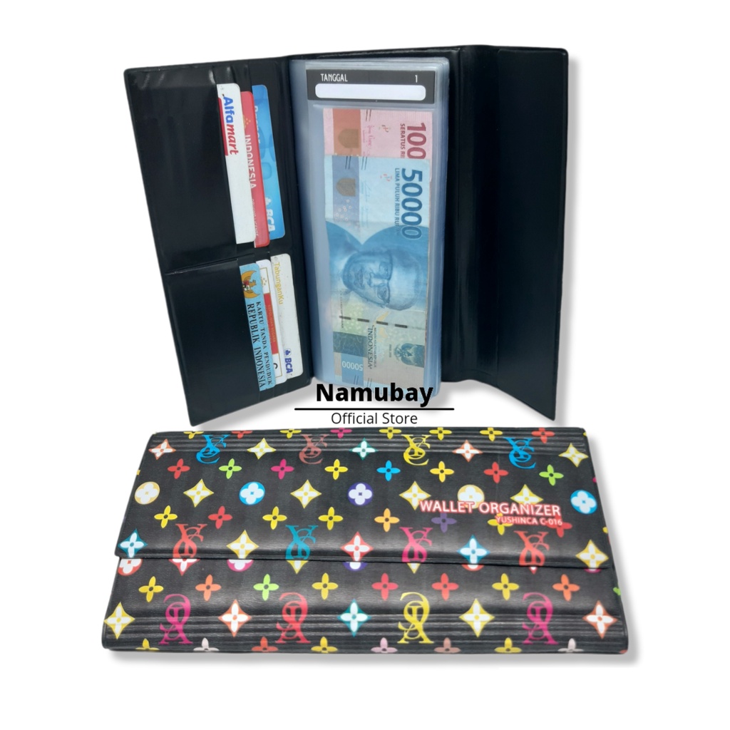 DOMPET WALLET ORGANIZER MOTIF 32 SLOT TEBAL ORIGINAL ADA TEMPAT KARTUNYA / DOMPET LIPAT / DOMPET MAGNET / DOMPET WANITA / DOMPET PRIA / dompet untuk kartu / dompet wallet wanita / dompet wallet pria / dompet uang bulanan disiplin / dompet uang kas