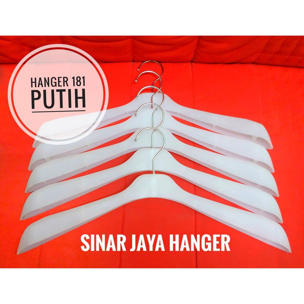 Hanger 181 per pcs  .  Baju / Jas.