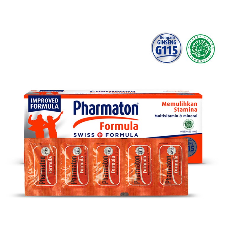 Pharmaton Formula / Vitamin / Suplemen / Daya Tahan Tubuh