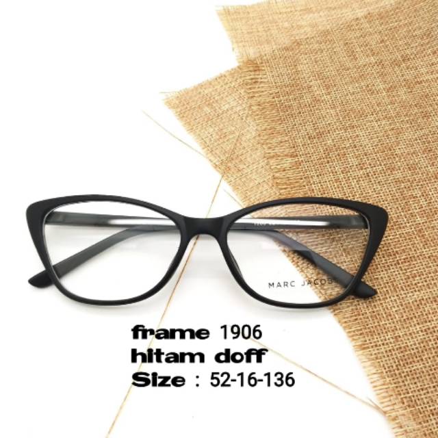 Frame Kacamata 1906 Wanita Terbaru, Kaca mata Minus, Kacamata Anti Radiasi, Kaca mata New Cat Eye