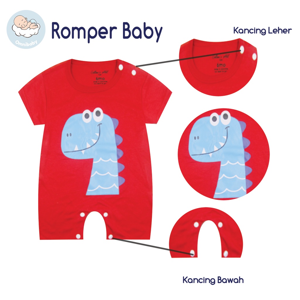 Romper Fashion Baby Cotton Mills SNI