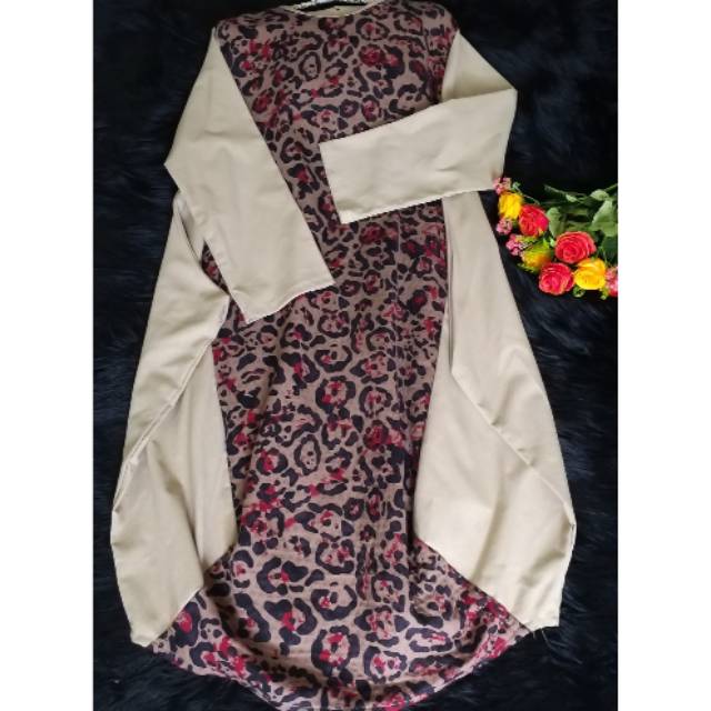 Tunik jumbo katun linen