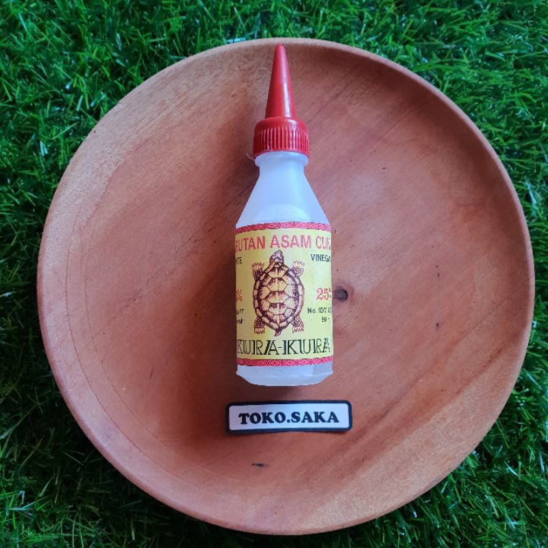 Larutan Asam Cuka Cap Kura Kura 80mL