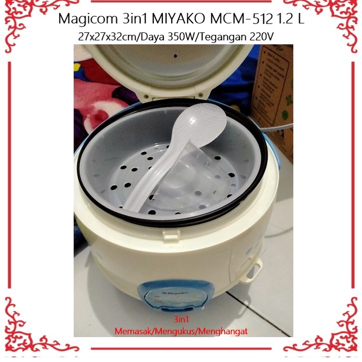 Magicom 3in1 MIYAKO MCM-612 1.2 L