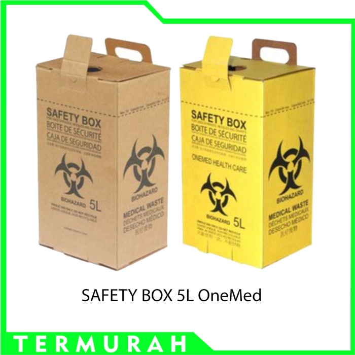 Onemed Safety Box Medis 5 Liter / Box Medis Biohazard