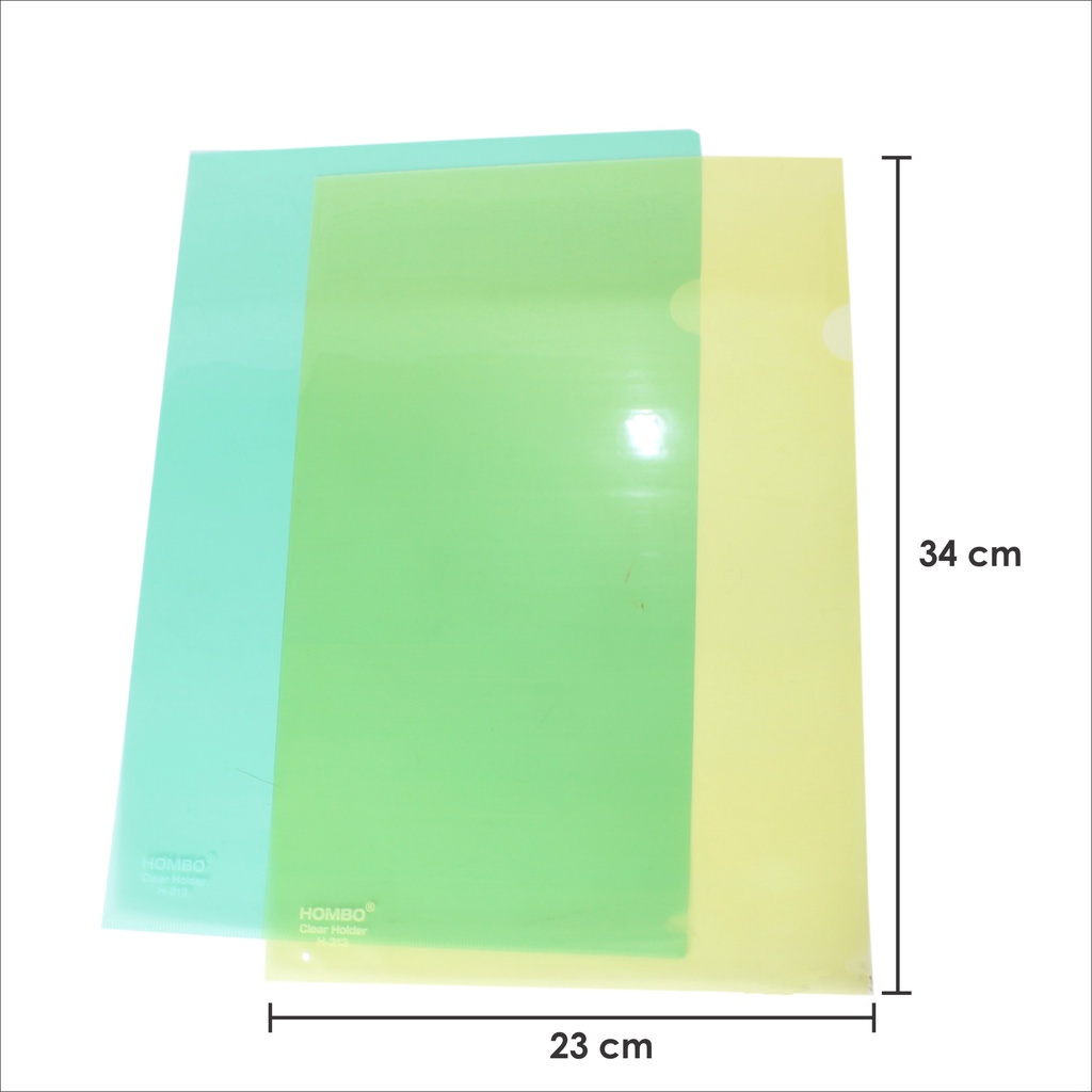 

Map Plastik / Map File / Map L Bening Full Color Ukuran F4 - PB0105