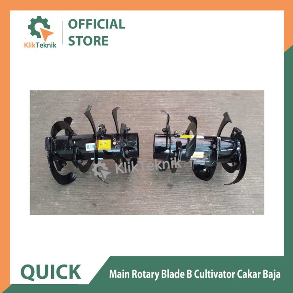 Jual QUICK Main Rotary Blade B Cultivator Cakar Baja | Shopee Indonesia