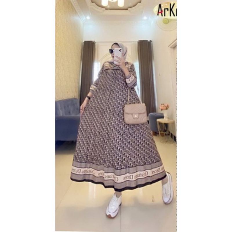 Dior agas dress rayon premium