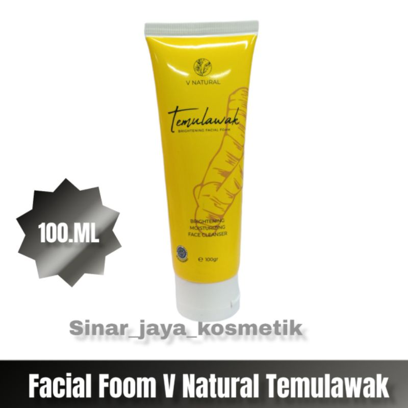 Facial Foom V Natural Temulawak BPOM