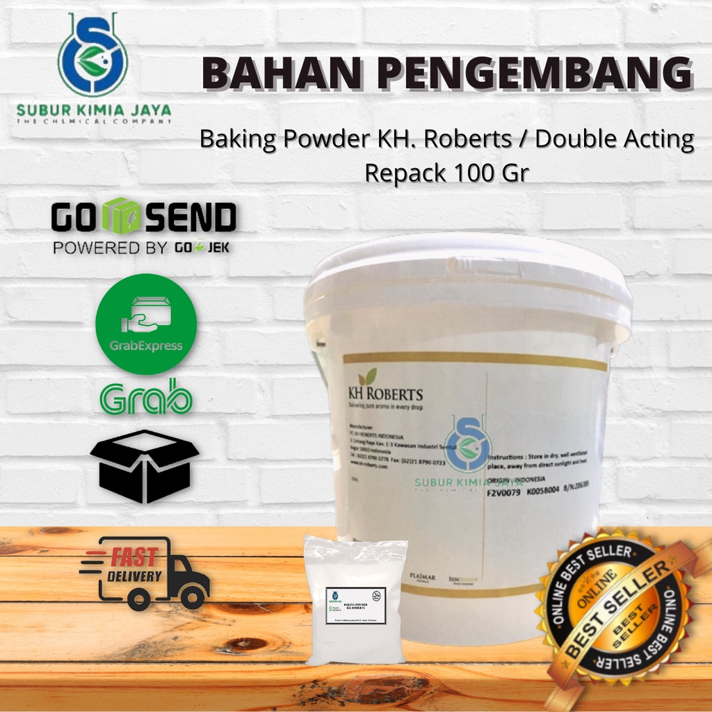 

Baking Powder KH Roberts Double Acting 100 gr Premium