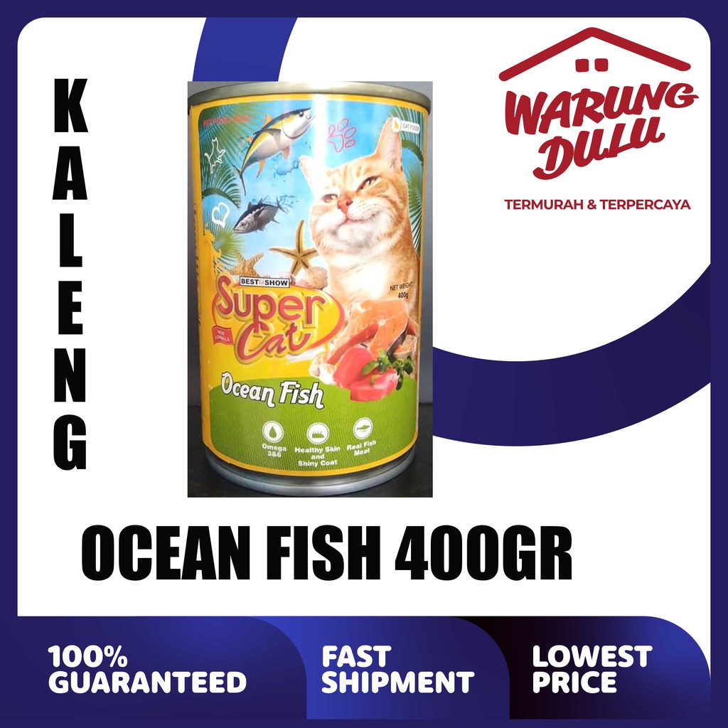 SUPER CAT OCEAN FISH 400GR