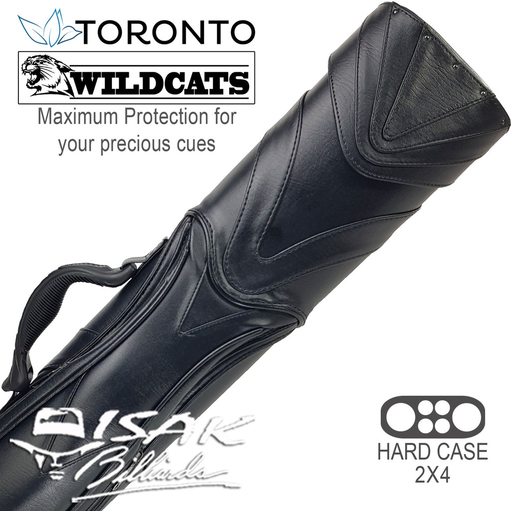 Toronto Wildcats 2x4 Case 362 - Tas Stick Sarung Cue Stik Billiard 2B4S Ori