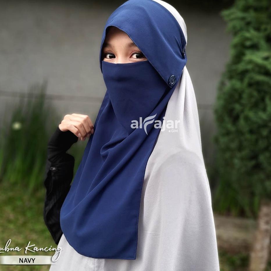 Sangat Nyaman.. CADAR PONI KANCING Lubna Ceruty 2 Layer by Alfajar