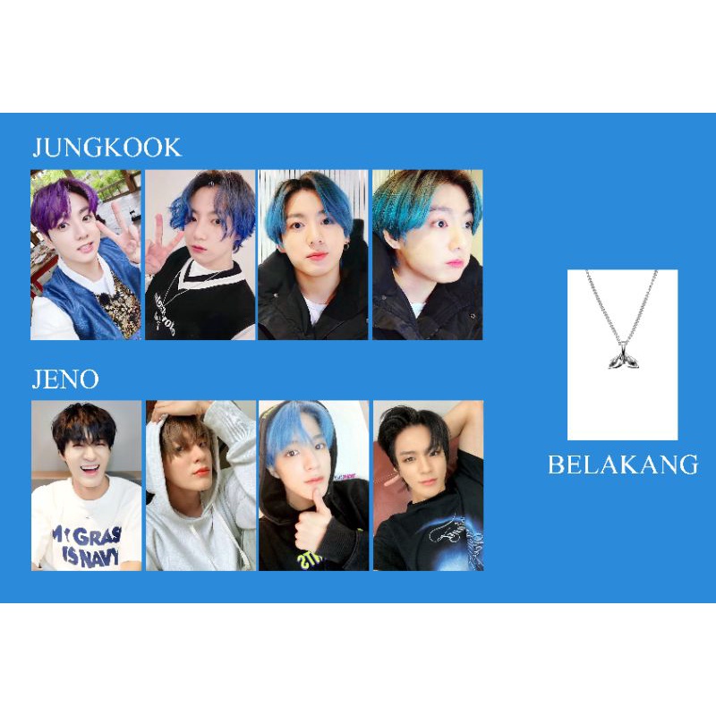 [ READY STOCK ] KALUNG KPOP WHALE TAIL FISH JUNGKOOK BTS JENO NCT DREAM
