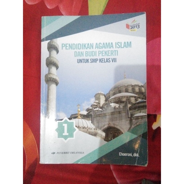 

PRELOVED ERLANGGA PENDIDIKAN AGAMA ISLAM KELAS 7 SMP/MTS