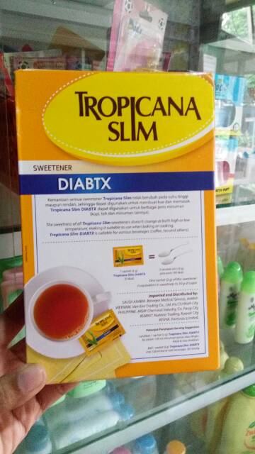 TROPICANA SLIM DIABTX ISI 50 SACSET