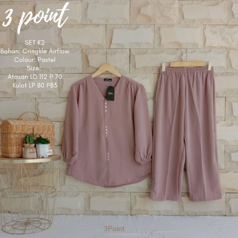 Ready Setelan K2 3 Point