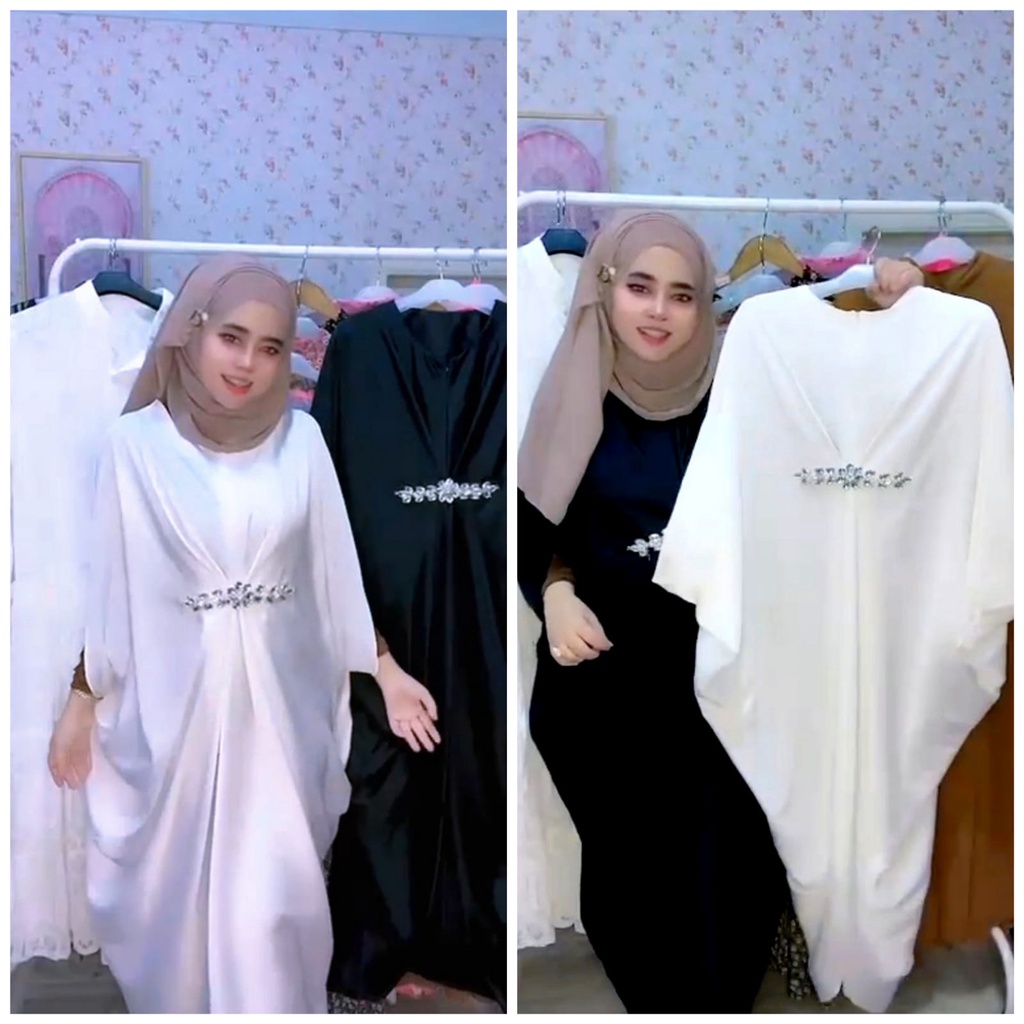 (TERMURA) GAMIS KAFTAN TERBARU / GAMIS KAFTAN MEWAH / BAJU KAFTAN TERBARU /BAJU KAFTAN BERASESORIS/BAJU LEBARAN