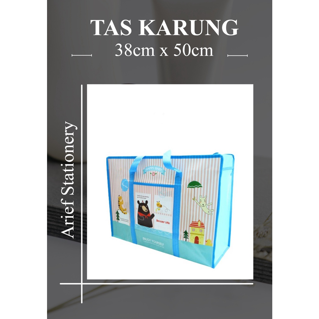 Tas Karung / Tas Laundry Bag Ukuran 38cm x 50cm x 19cm