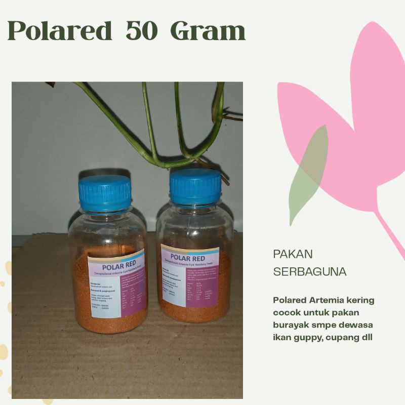Artemia Polared 50 Gram
