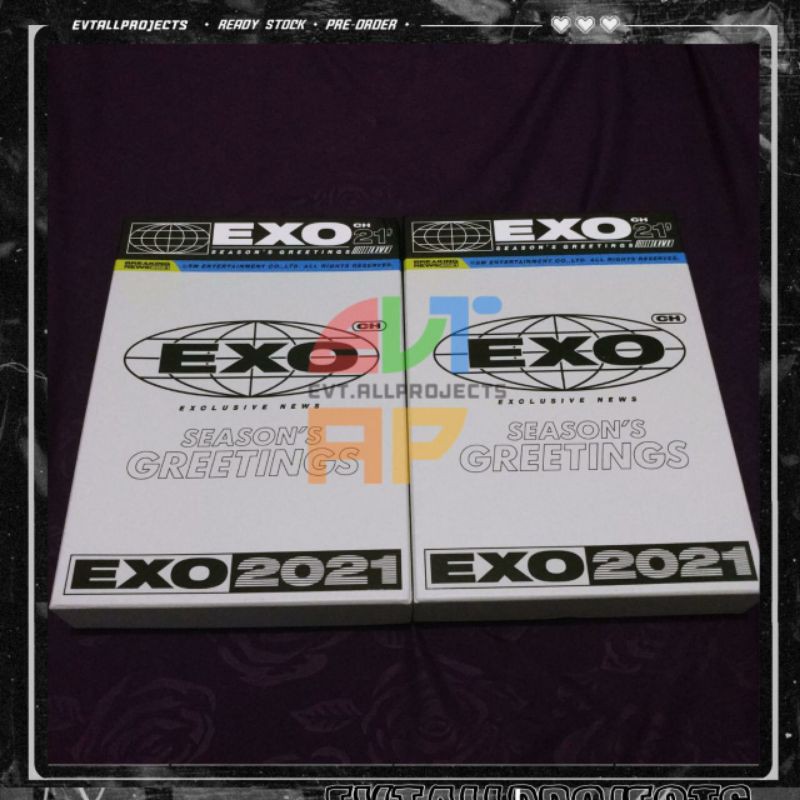 READY STOCK FULLSET EXO SEASON GREETINGS SG 2021