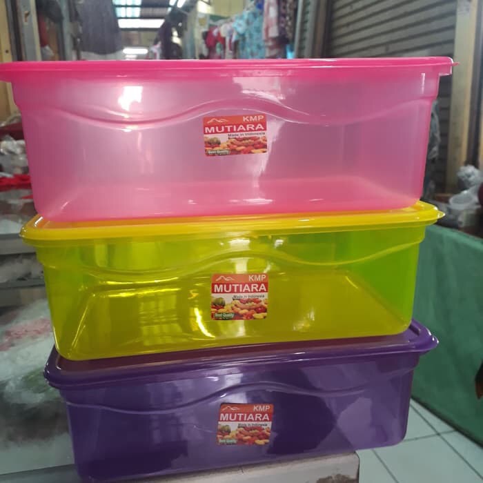 Kotak Bekal 2300mL / Sayur / Serbaguna / Sealware / Toples / Wadah Food Box Cointainer Kmp