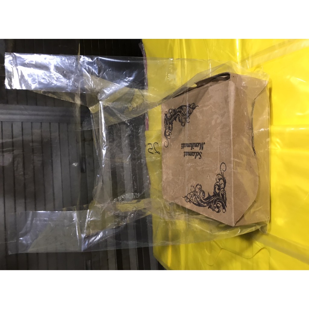 Kresek bening transparan / kantong plastik bening transparan / kresek take away / delivery