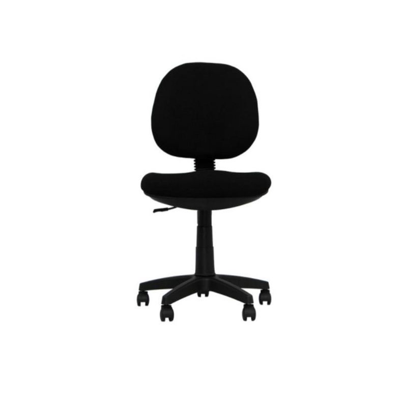 kursi kantor hidrolik roda putar sandaran busa tebal 6cm