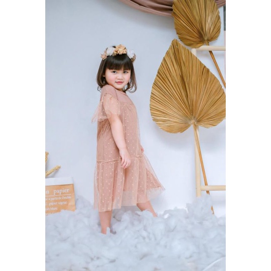 DRESS QUEEN DRESS ANAK PESTA DRESS TUTU ANAK SMILEE 1-5 TAHUN