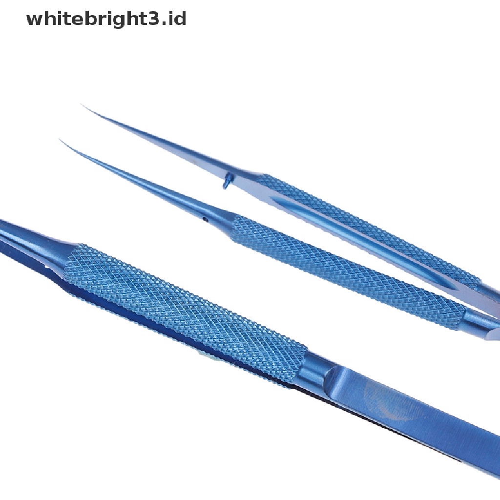 (whitebright3.id) Pinset Presisi 0.15mm Bahan Titanium alloy Untuk Reparasi Sidik Jari