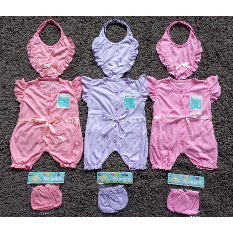 Jumper/Jumpsuit bayi/baju kodok kado newborn SNI per 1pcs dan 3pcs promo 8.8