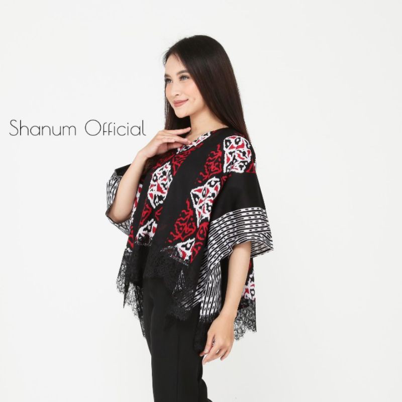 Bluose SONGKET Batwing Batik Lace Jumbo/BLOUSE TENUN/Atasan Batik Modern Couple Cantik Soft Kekinian