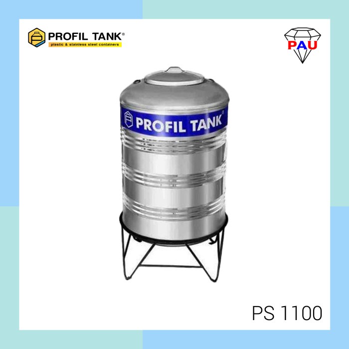 Tandon Air Stainless steel PROFIL TANK PS 1100