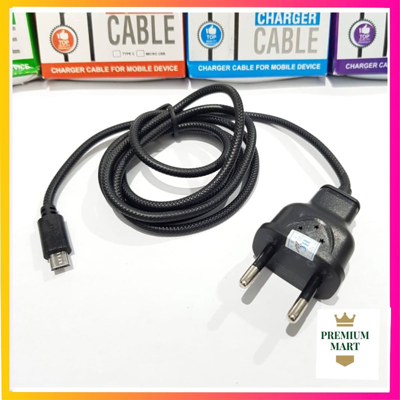 Charger Micro Langsung Colok Fast Charger / Travel Charger Cable [PM]