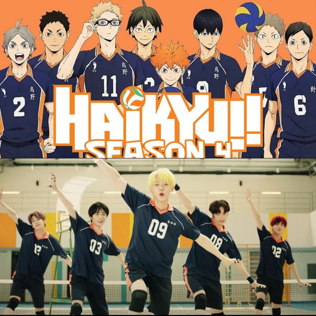 CC-161 kostum jersey set haikyuu txt cosplay costume kpop idol korea japan jepang olahraga