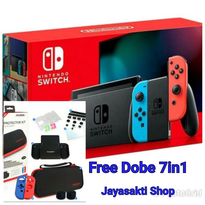 [Game/Console] Nintendo Switch V2 / New Model Nintendo Switch Hac 001 Neon