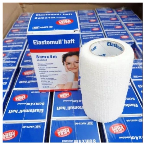 Elastomull Haft 8 cm x 4 cm Elastomul Haft 8x4 Kasa Perban Verban BSN