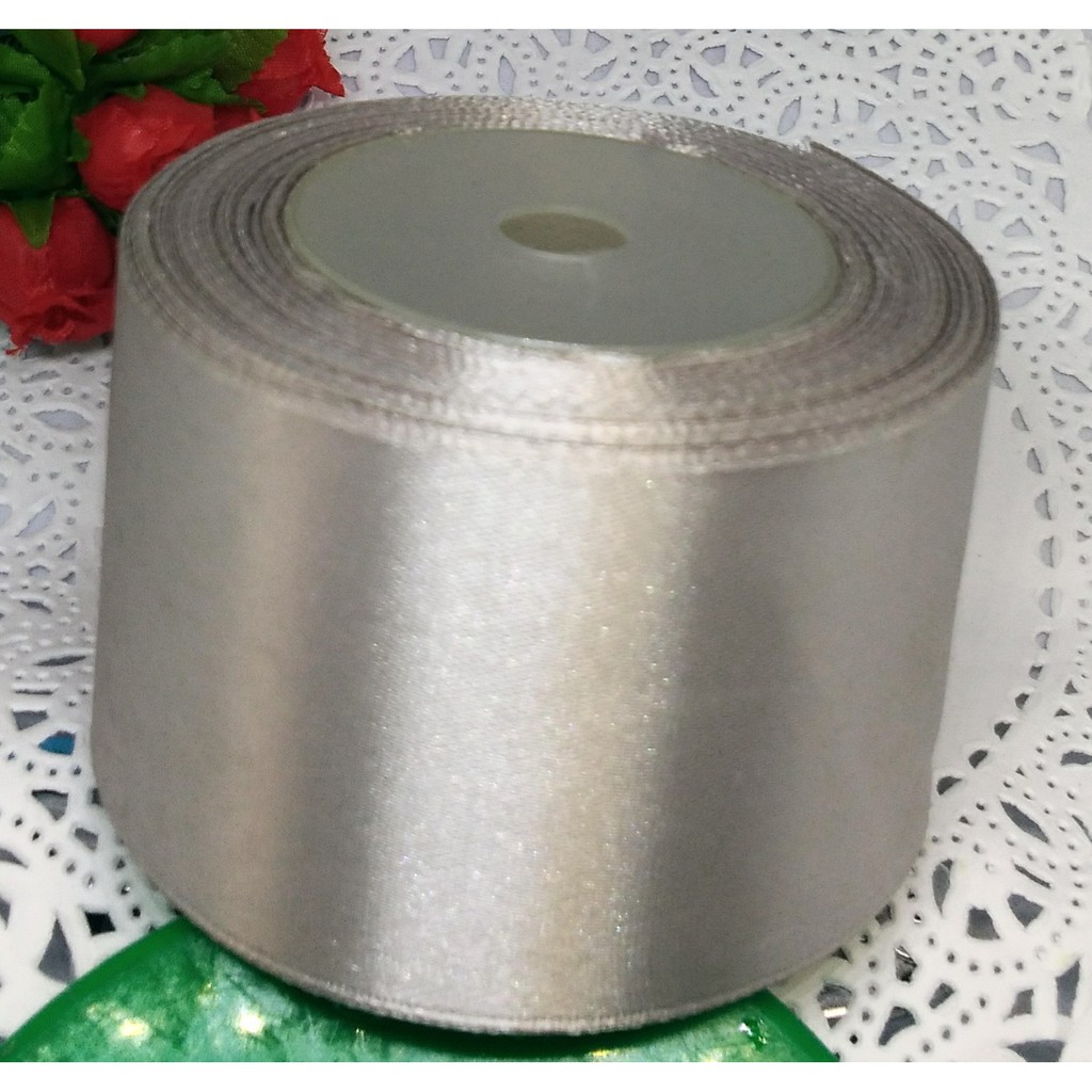 Pita Satin 5cm Silver