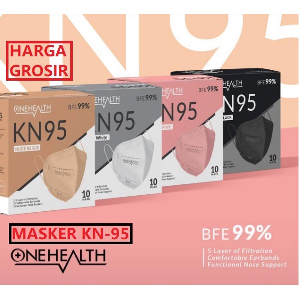 masker kn95 masker kn-95 masker 5 ply isi masker kn95 onehealth