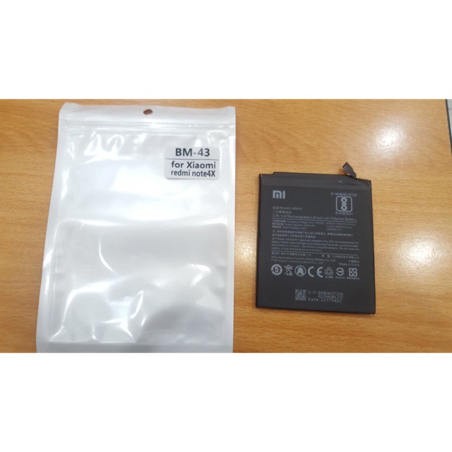 baterai xiaomi redmi note 4x original