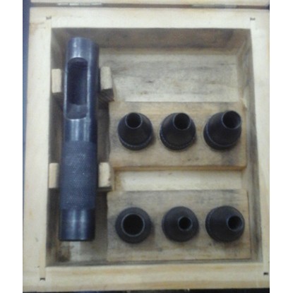 

PLONG SET 5-8 MM ISI 6 PCS PROHEX / LEATHER PUNCH / HOLLOW PUNCH / ALAT PEMBUAT LUBANG KULIT KARET