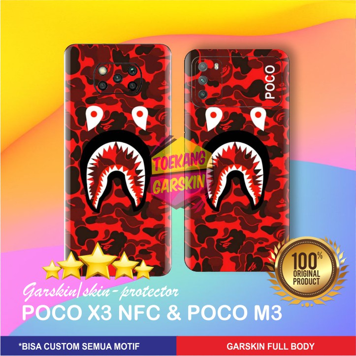 GARSKIN POCO X3 DAN POCO M3 ORIGINAL GARSKIN 005