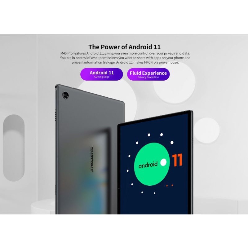 Teclast M40 Pro 4G LTE 6GB/128GB Octore 10.1&quot; Android 11 Quad Speaker